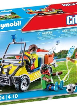 Playmobil 71204 city life rescue cart, игрушечный набор для детей от 4 лет. уценка