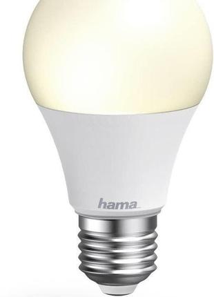Лампа hama 176550 smart home wifi, белая, e27 [класс энергопотребления a+]