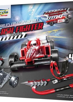 Darda 50241 flash fighter racing набор гоночной трассы flash fighter, автомобильная гоночная трасса.1 фото