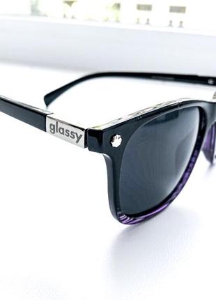 Сонцезахисні окуляри glassy brandon biebel premium (з поляризацією, чорні)