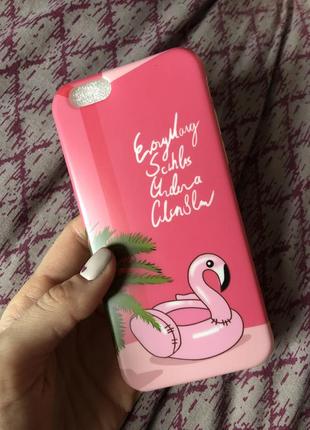 Новый чехол с фламинго на iphone 6/6s