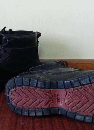 Кожаные ботинки crocs оригинал р. м134 фото