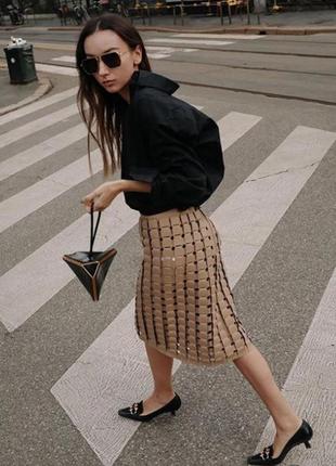 Рубашка батист черная