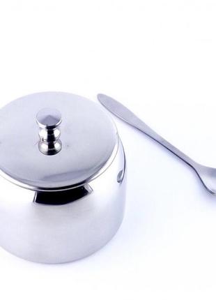 Сахарница из нержавеющей стали 8 benson (bn-627)