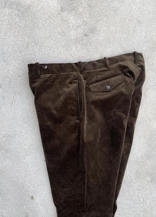Вільветові штани брюки polo ralph lauren ( vintage )2 фото