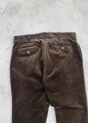 Вільветові штани брюки polo ralph lauren ( vintage )7 фото
