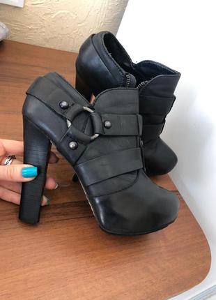 Туфли ,  100% кожа