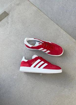 Кроссовки adidas gazelle red8 фото