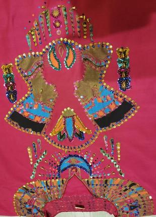 Карнавальний костюм плаття єгипетської цариці клеопатри4 фото