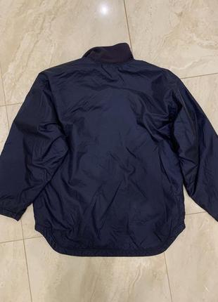 Куртка анорак fila синяя мужская винтажная6 фото