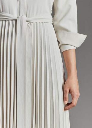 Платье с юбкой плисе massimo dutti 4
