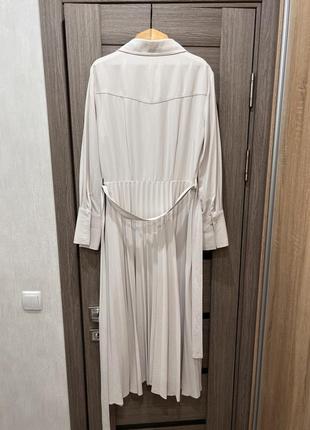 Платье с юбкой плисе massimo dutti 6