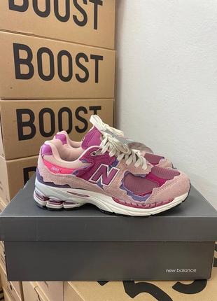 Женские кроссовки с замши new balance 2002r