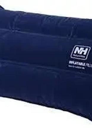 Подушка надувна naturehike square inflatable pillow nh18f018-z dark blue