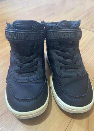 Утепленные хайтопы кроссовки h&amp;m