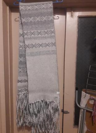 Вовняний шарф2 фото