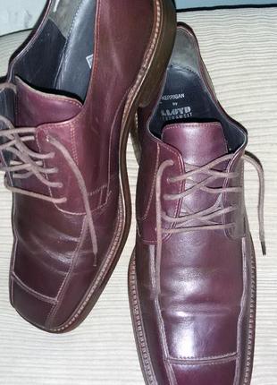 Шкіряні туфлі lloyd extraweit розмір 46(11) -30,5 см4 фото