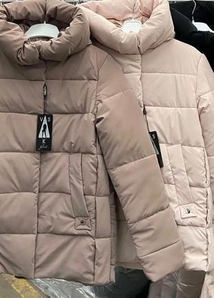 Зимняя удлиненная куртка пуховик4 фото