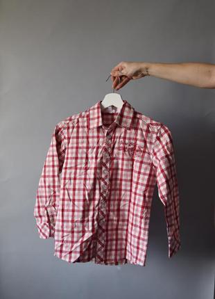 Рубашка для мальчика длинный рукав vertbaudet