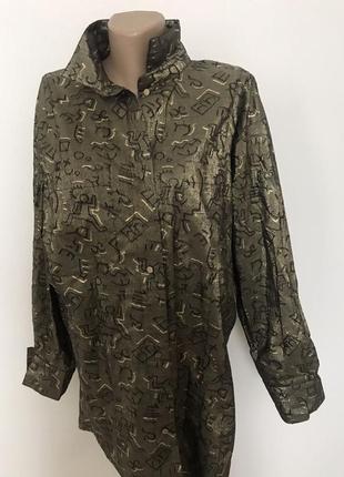 Удлиненная рубашка 3