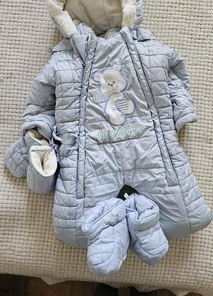 Теплий комбінезон трансформер. натуральна овчина