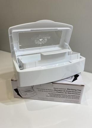 Пластиковый стерилизатор для косметологических инструментов sterilizing tray5 фото