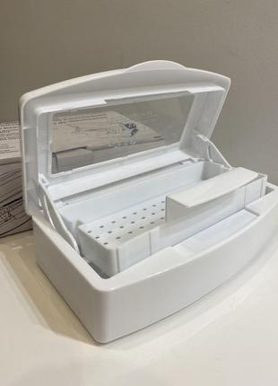 Пластиковый стерилизатор для косметологических инструментов sterilizing tray3 фото