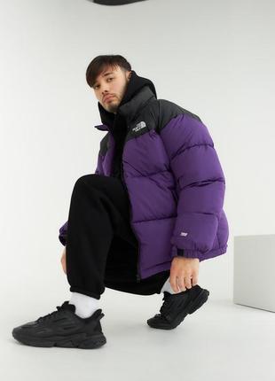 Куртка пуховик the north face 700 туреччина лого вишивка до -25*с, чоловіча зимова куртка тнф1 фото