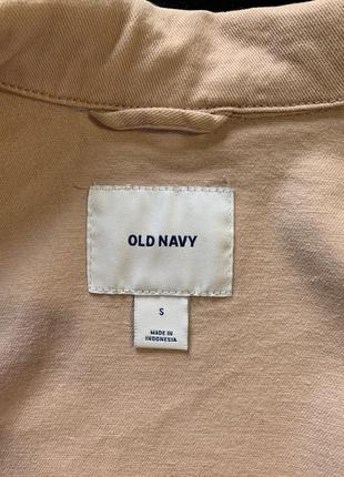 Куртка косуха котонова розмір s old navy рожева( як джинсова)5 фото