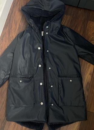 Zara  теплый дождевик