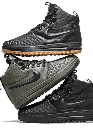 Мех! мужские кроссовки nike lunar force 1 duckboot найк лунар форс