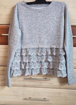 Кофта свитер oversize/ кофта для беременных