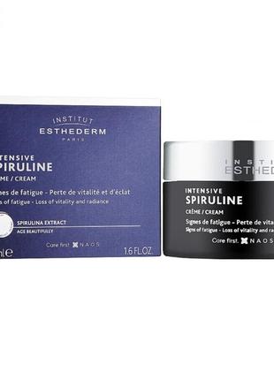 Institut esthederm крем на основі спіруліни - institut esthederm intensive spiruline cream 50ml