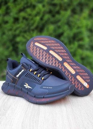 Кроссовки мужские осень - зима reebok zig kinetica размеры: 43-44