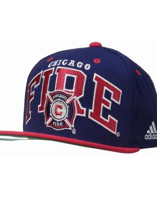 Клубная кепка бейсболка adidas mls chicago fire2 фото