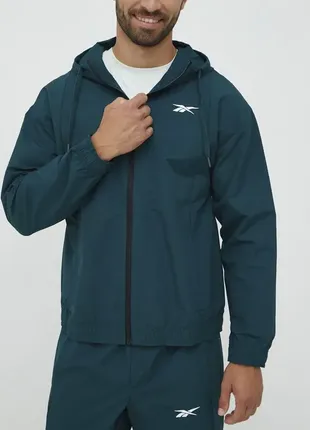 Вітровка reebok techstyle jacket green hi0559