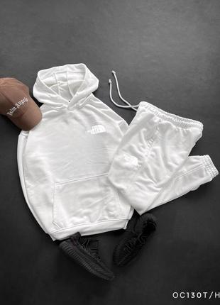 Спортивный костюм оверсайз белый