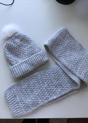 Набор шапка и шарф