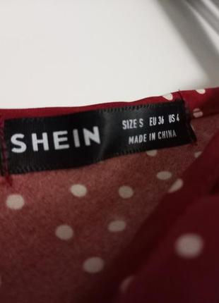 Топ в горошек от shein3 фото