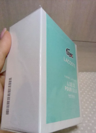 Lacoste eau de lacoste l.12.12 pour elle natural💥оригинал 2 мл распив аромата затест
