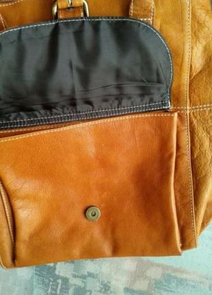 Продам оригинальную кожаную сумку wera stockholm