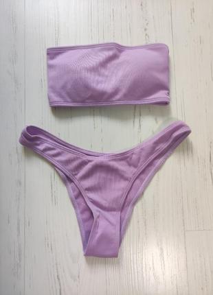 Купальник фиолетовый без брителей