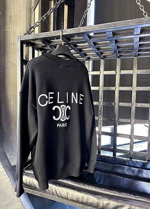 Кардиган в стиле celine удлиненный молоко черный7 фото