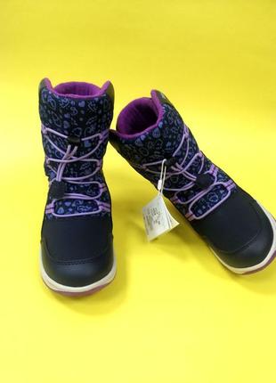 Зимние сапоги ботинки для девочки geox j roby wpf3 фото