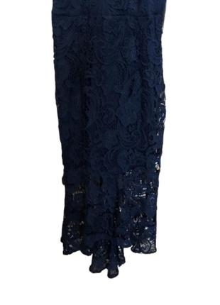 Платье волан кружево кружевное модное шикарное длинное  от quiz2 фото