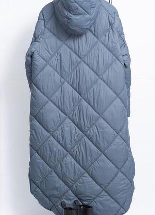 Новый брендовый пуховик calvin klein оригинал стеганое пальто оверсайз с капюшоном пуффер3 фото