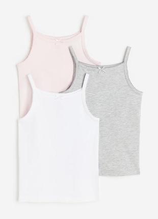 H&m майки сет 3 шт