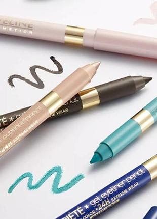 Олівці для очей eveline variete водостійкі