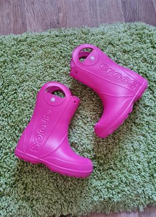 Резиновые сапоги crocs, резиновые сапоги crocs1 фото