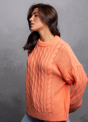 Красивий теплий светр nika з узором різні кольори2 фото